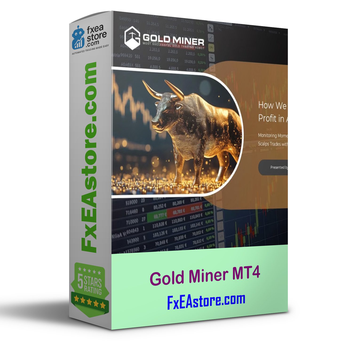 Gold Miner MT4 Unlimited with PDF Manual