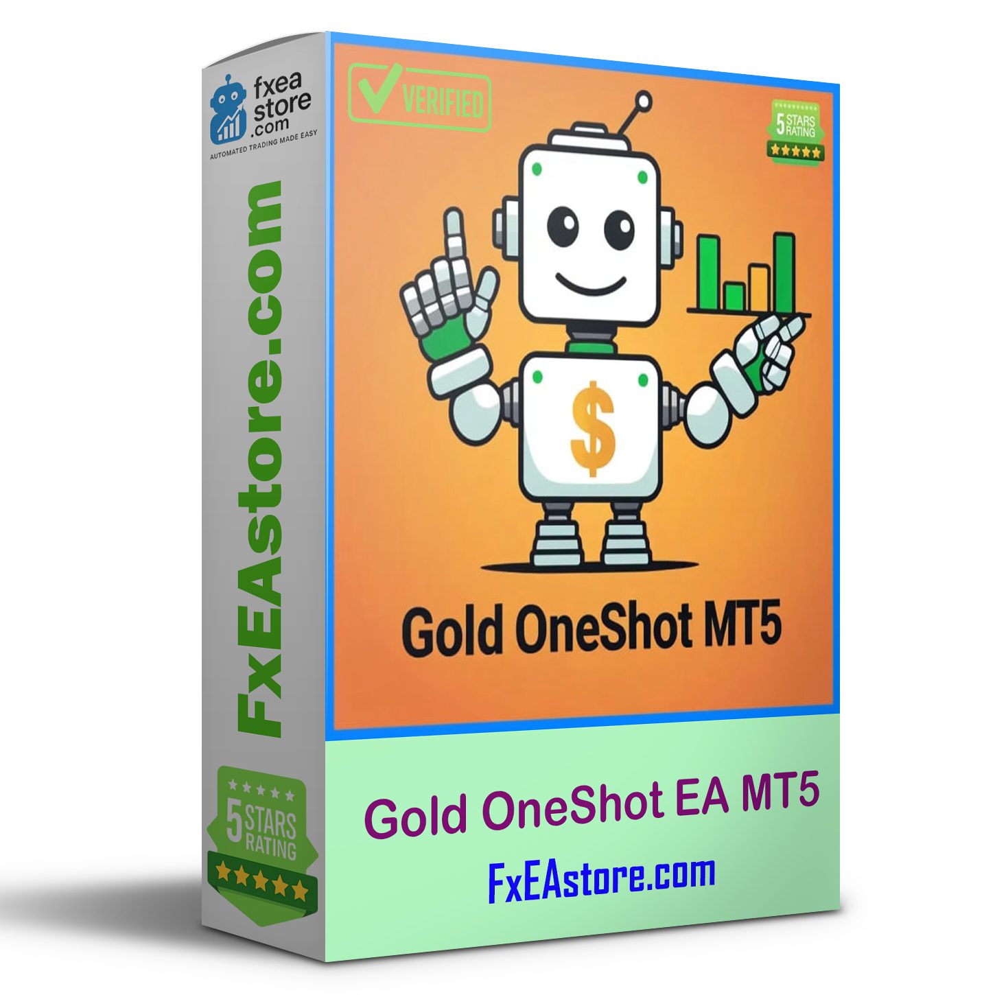 Gold OneShot EA MT5 Unlimited with SetFiles (Latest build)
