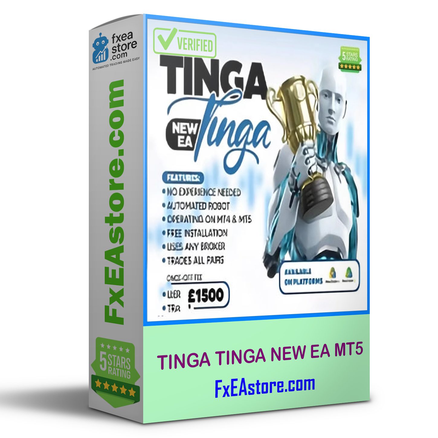 TINGA TINGA NEW EA MT5 Unlimited with SetFiles (Latest build)