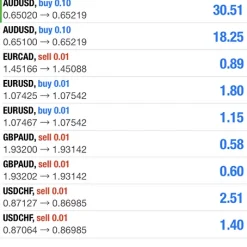 Alternative view of Dragon Scalper Manager MT4 Unlimited
