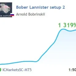 Alternative view of Bober Lannister MT4 V1.5 Unlimited with SetFiles