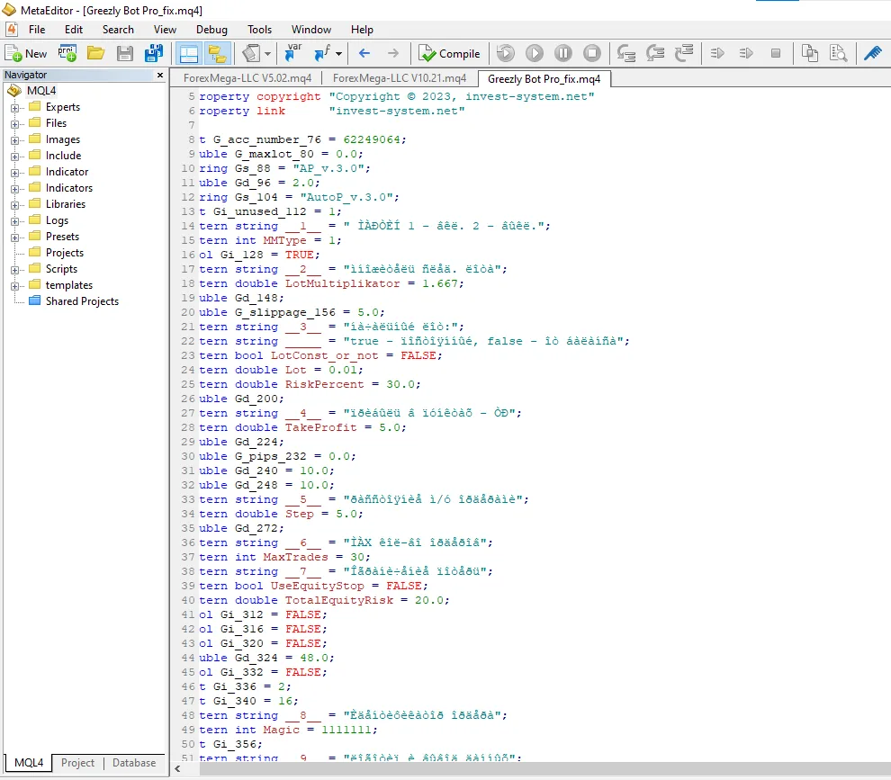 GREEZLY BOT PRO MQ4 Source code Unlimited - Image 2