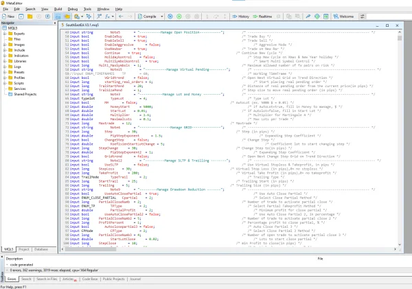 South East EA MQ5 Source code V3.1 Unlimited with SetFiles - Image 6