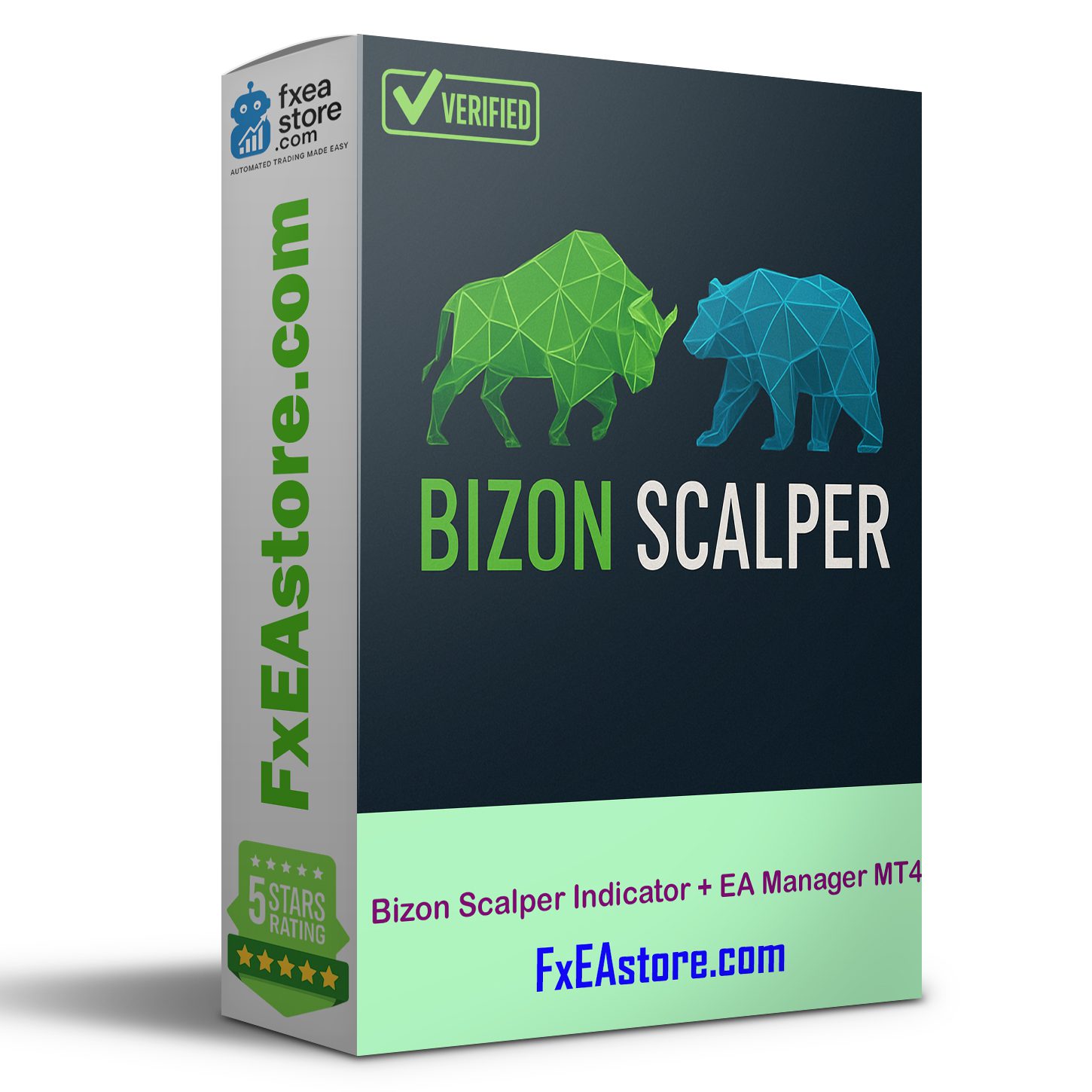 Bizon Scalper Indicator + EA Manager MT4
