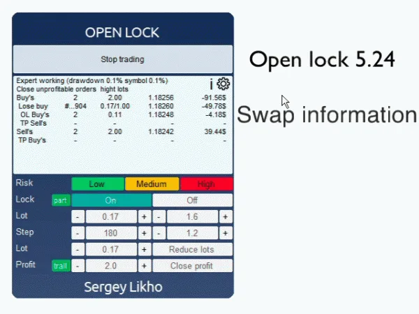 Open lock MT4 V5.4 Unlimited - Image 4