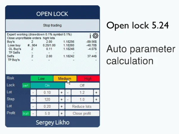 Open lock MT4 V5.4 Unlimited - Image 3