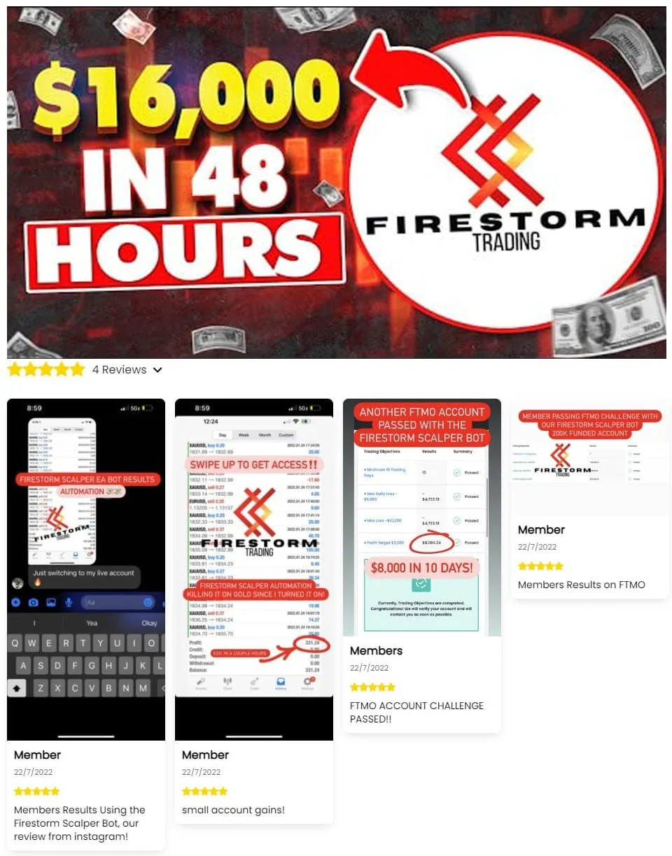 FIRESTORM PROP FIRM SCALPER V5 Unlimited + SetFiles - Image 6