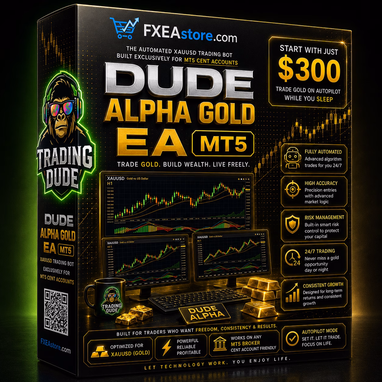 Dude Alpha Gold EA MT5